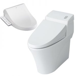 Bồn cầu Inax nắp điện tử AC-1008R+CW-H17VN