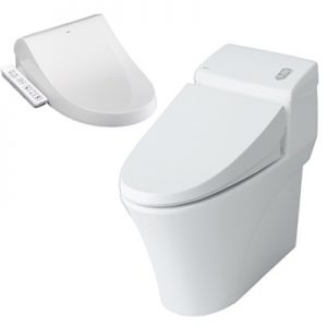 Bồn cầu Inax nắp điện tử AC-1008R+CW-H18VN