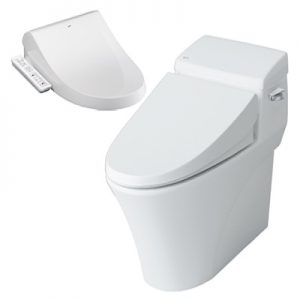 Bồn cầu Inax nắp điện tử AC-1017R+CW-H17VN