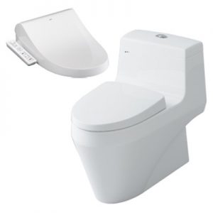 Bồn cầu Inax nắp điện tử AC-1035+CW-H17VN