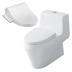 Bồn cầu Inax nắp điện tử AC-1035+CW-H18VN