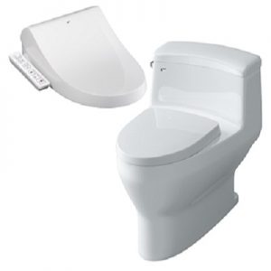 Bồn cầu Inax nắp điện tử AC-4005+CW-H17VN