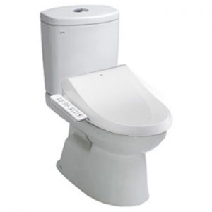 Bồn cầu Inax nắp điện tử AC-702R+CW-H17VN/BW1