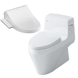 Bồn cầu Inax nắp điện tử AC-1135+CW-H18VN