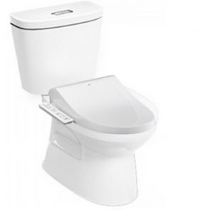 Bồn cầu Inax nắp điện tử C-306A+CW-H18VN/BW1