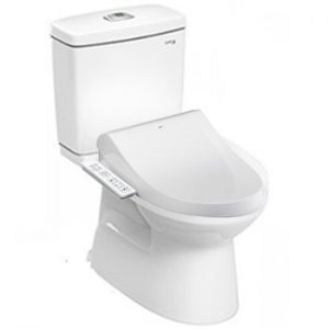 Bồn cầu Inax nắp điện tử C-504A+CW-H17VN/BW1