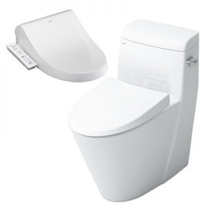 Bồn cầu Inax nắp điện tử AC-918R+CW-H17VN