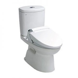 Bồn cầu Inax nắp điện tử AC-702R+CW-KA22A/BW1