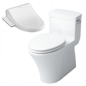 Bồn cầu Inax nắp điện tử AC-991R+CW-H17VN